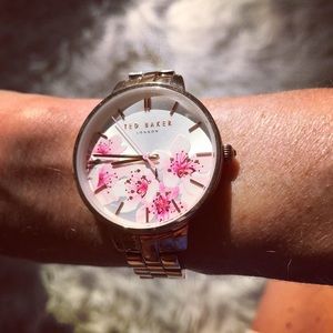 Ted Baker flower bracelet watch
